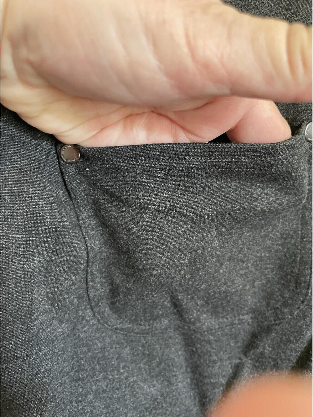 Calvin Klein L Activewear  Charcoal Grey Black Boot Leg - Picture 5 of 7